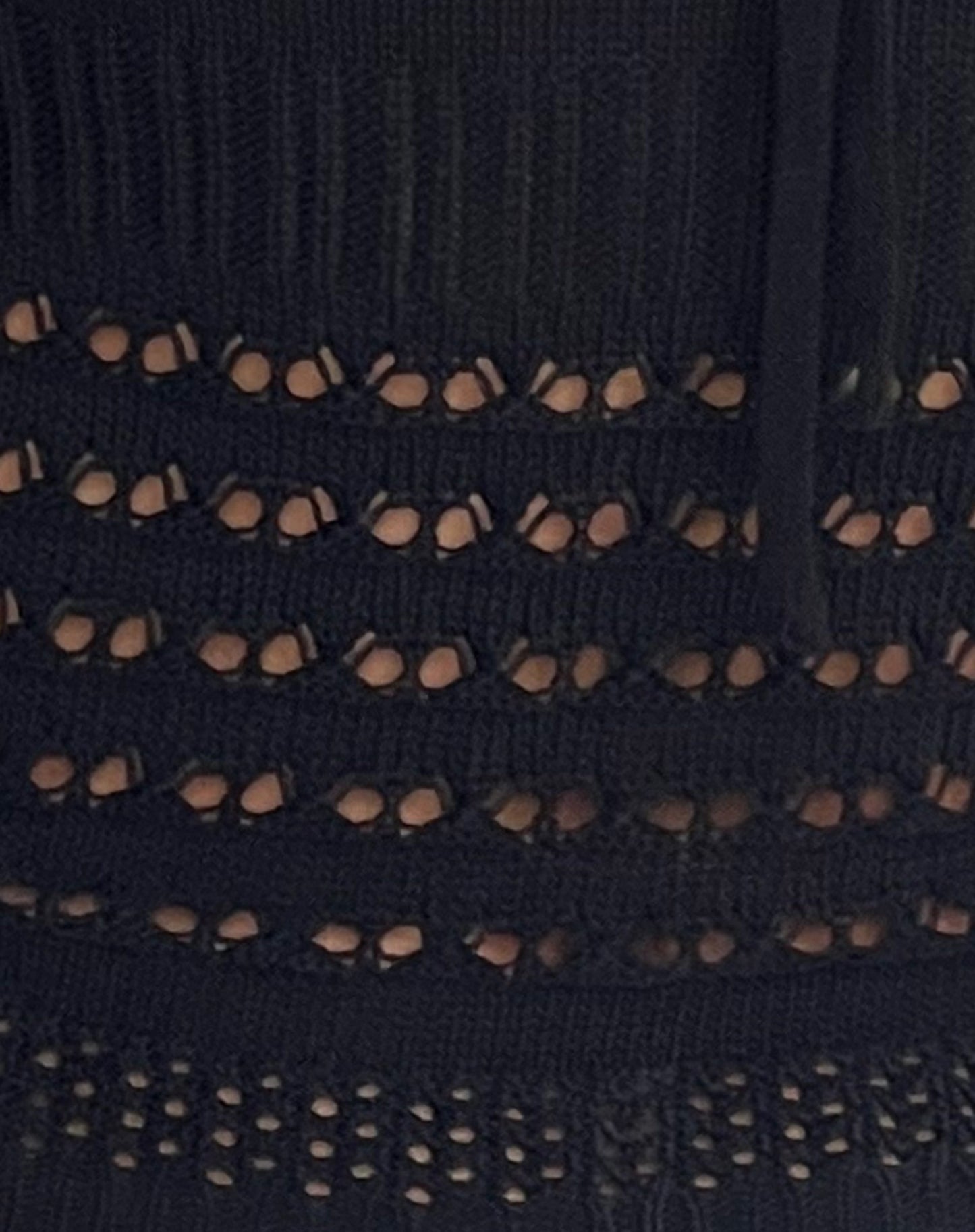 Maika Knitted Top in Black