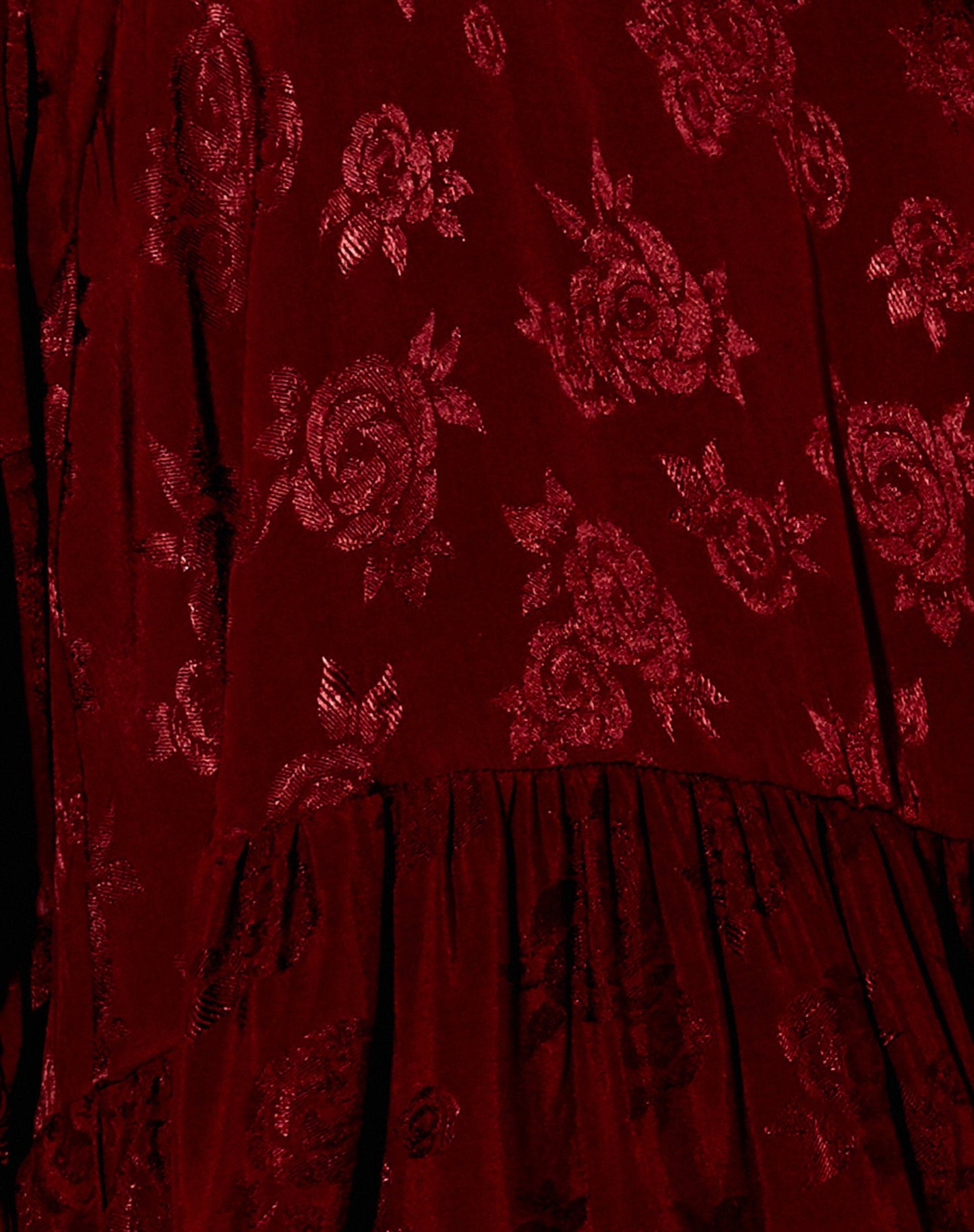 Mareta Tea Dress in Satin Rose Mulberry