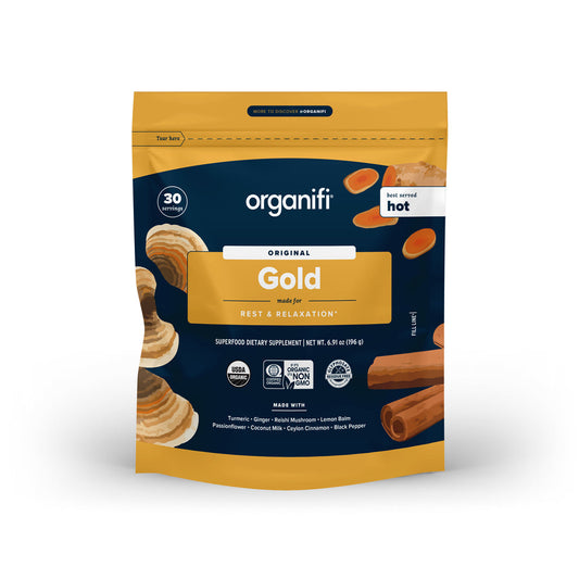 Organifi: Gold - Superfood Supplement Powder 30 Servings 6.98 OZ