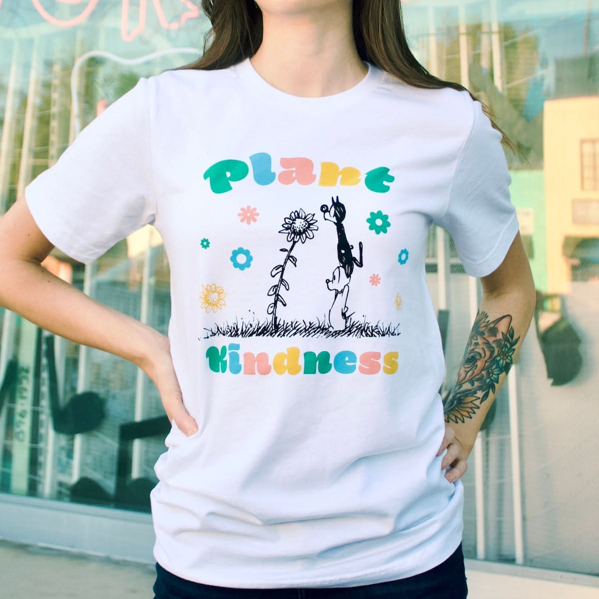 Short Sleeve Tee: 'Plant Kindness'