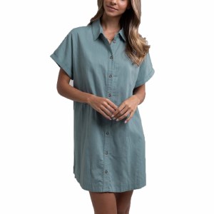 Classic Linen Shirt Dress