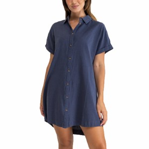 Classic Linen Shirt Dress