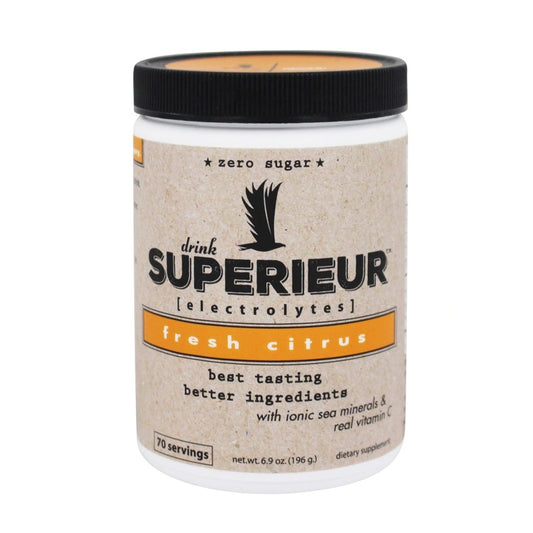 Superieur Electrolytes - Fresh Citrus, Various Sizes