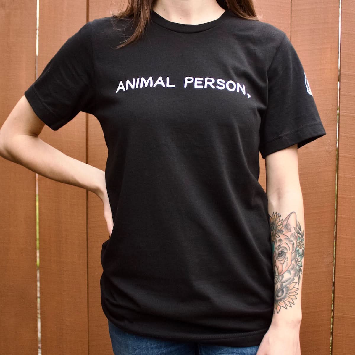 'Animal Person' Short Sleeve Tee