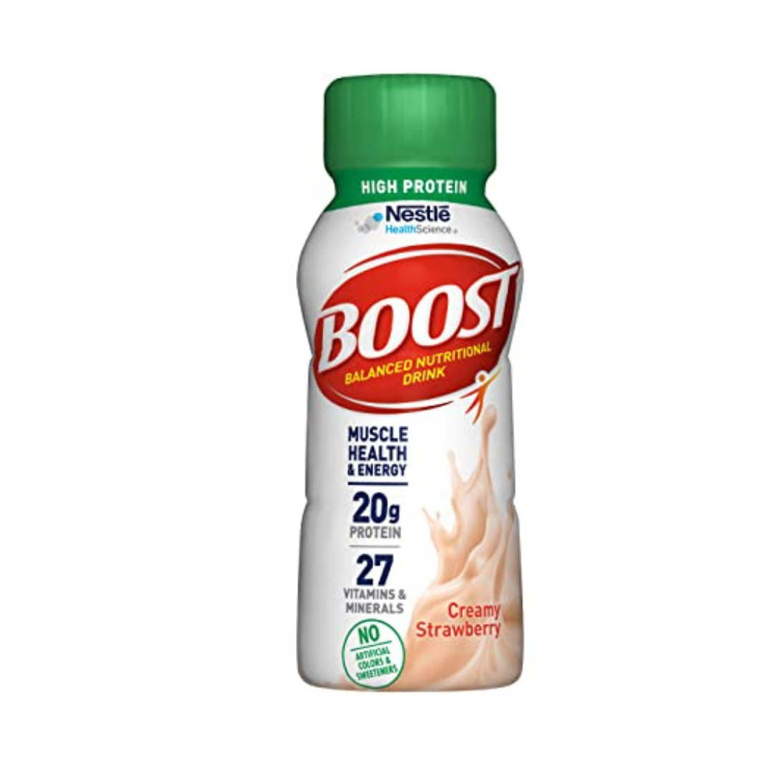Nestle Boost® High Protein Oral Nutritional Supplement - 8 oz. Cartons - Senior.com Vitamins & Supplements