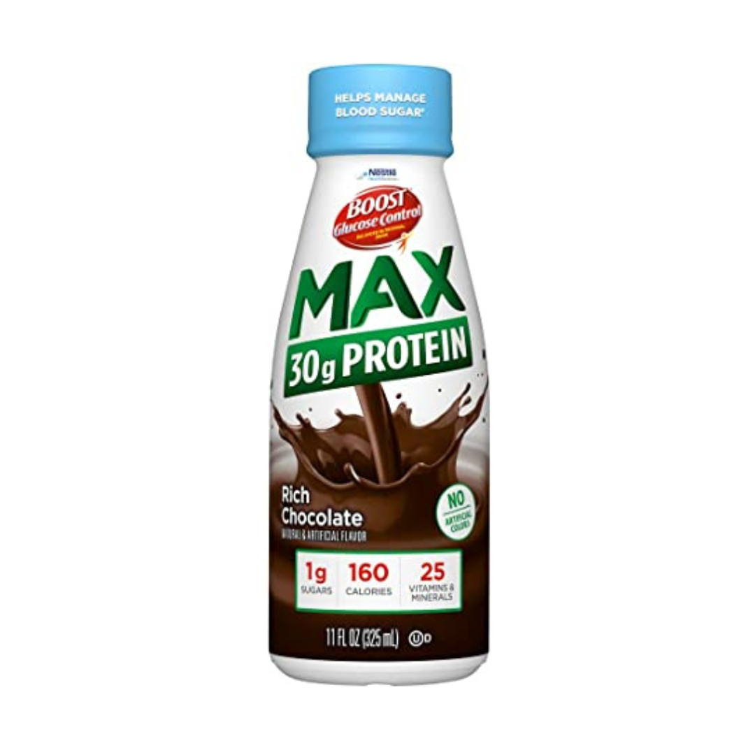 Nestle Boost® Glucose Control MAX Oral Nutritional Supplement - 11 oz. Bottles - Senior.com Vitamins & Supplements