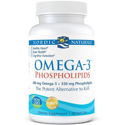 Nordic Naturals Omega-3 Phospholipids 60 softgels