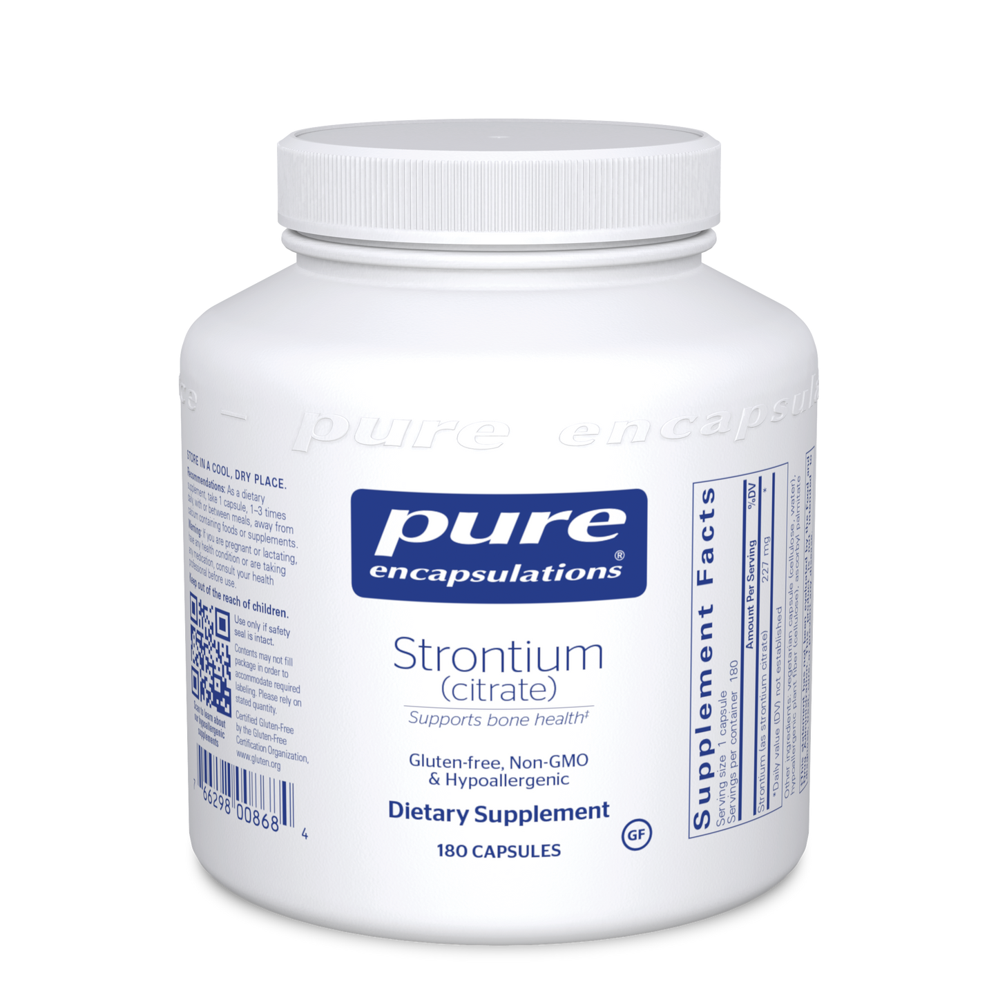 Pure Encapsulations Strontium 227 mg