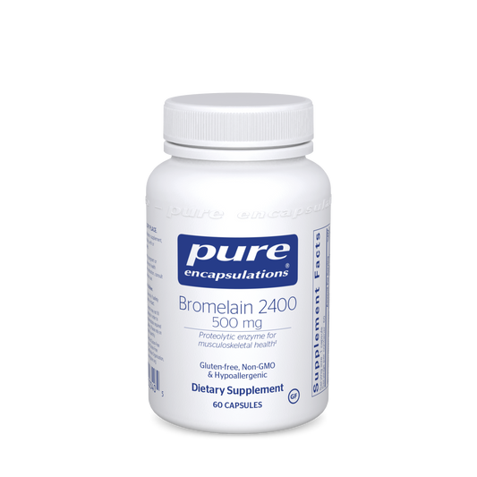 Pure Encapsulations Bromelain 2400 500 mg