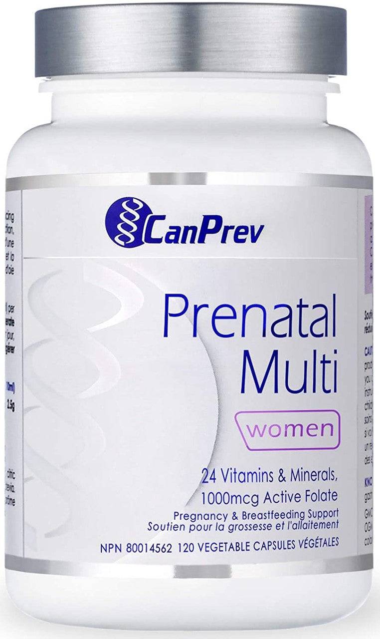CanPrev Prenatal Multi Women 120 Veg Capsules