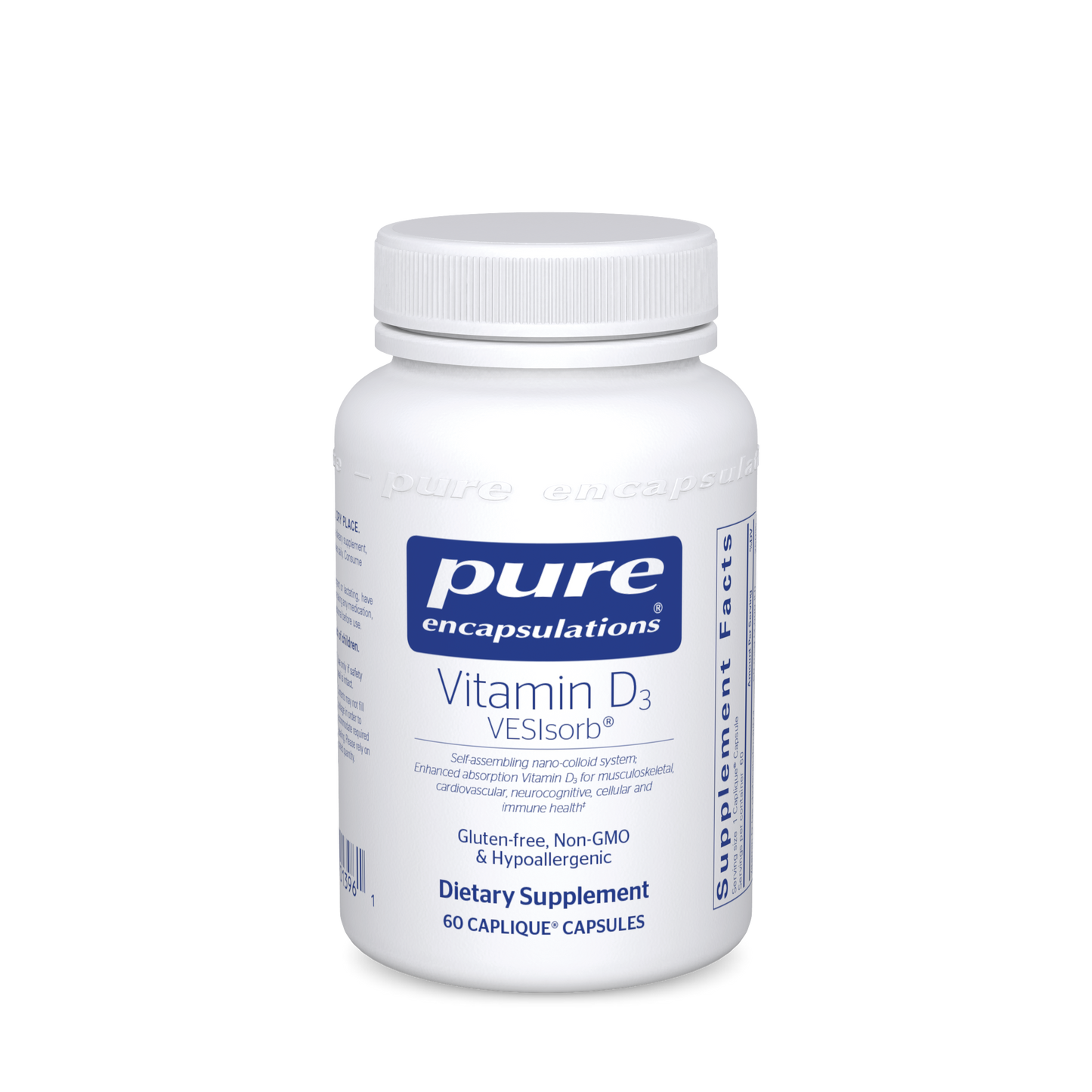 Pure Encapsulations Vitamin D3 VESIsorb 60 caps