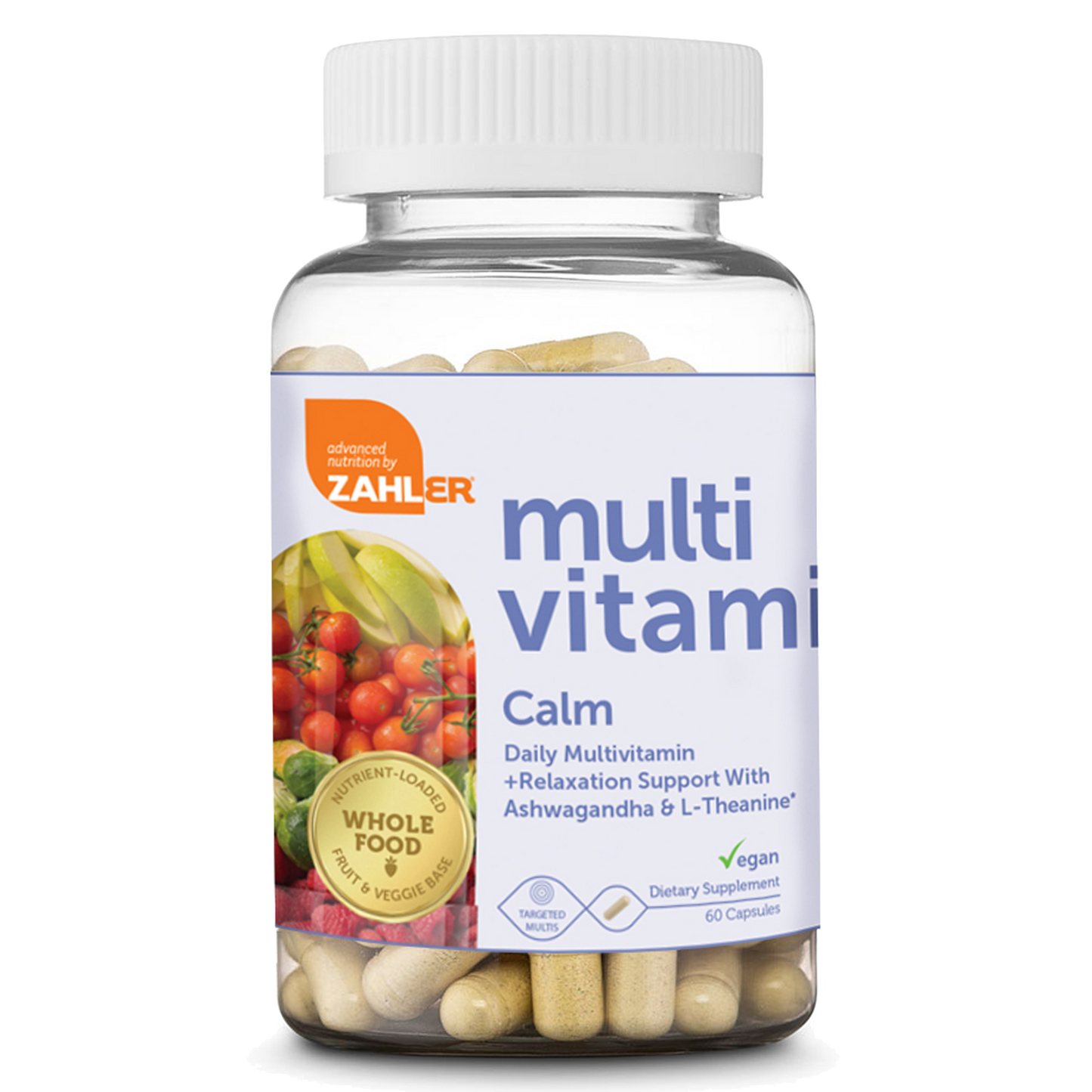 Advanced Nutrition by Zahler Multivitamin Calm 60 caps
