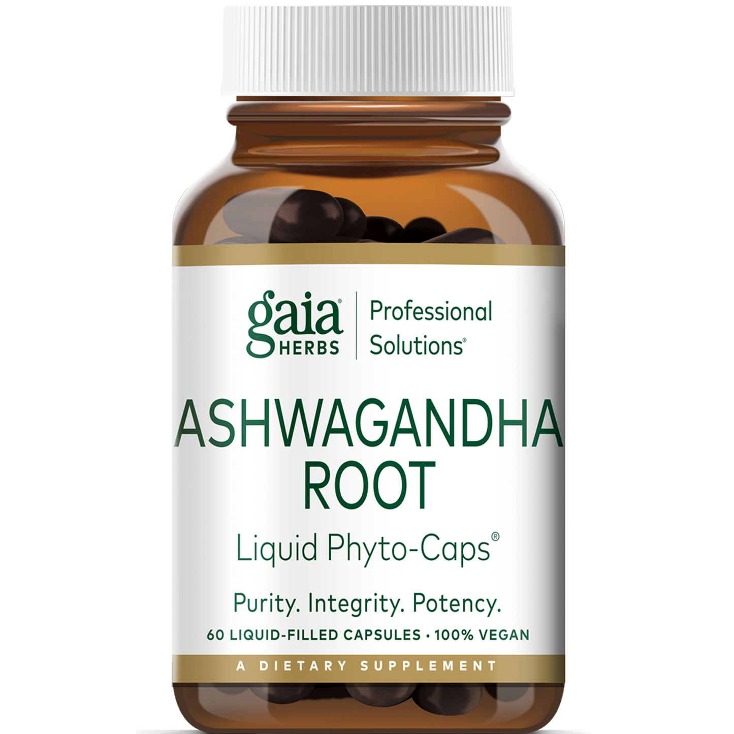Gaia Herbs (Professional Solutions) Ashwagandha Root Liquid Phyto-Caps