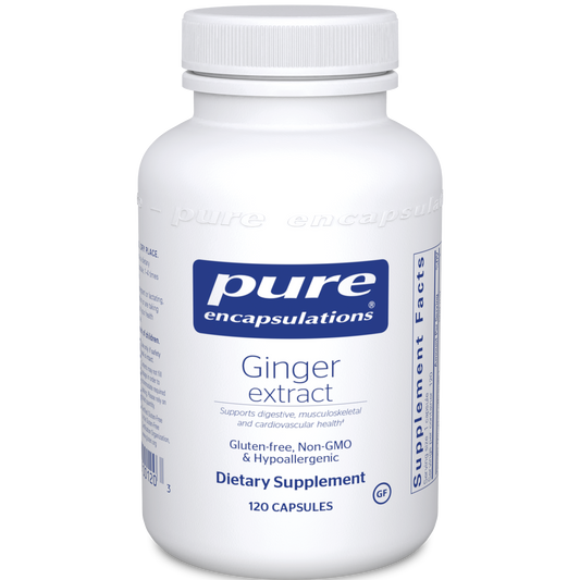 Pure Encapsulations Ginger extract 120 vegcaps