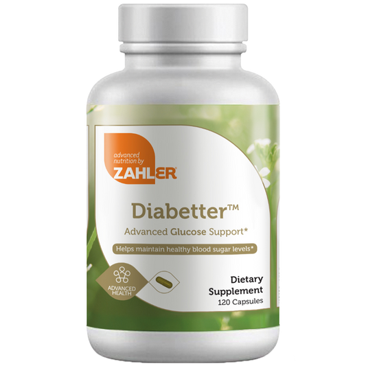 Advanced Nutrition by Zahler Diabetter 120 vegcaps