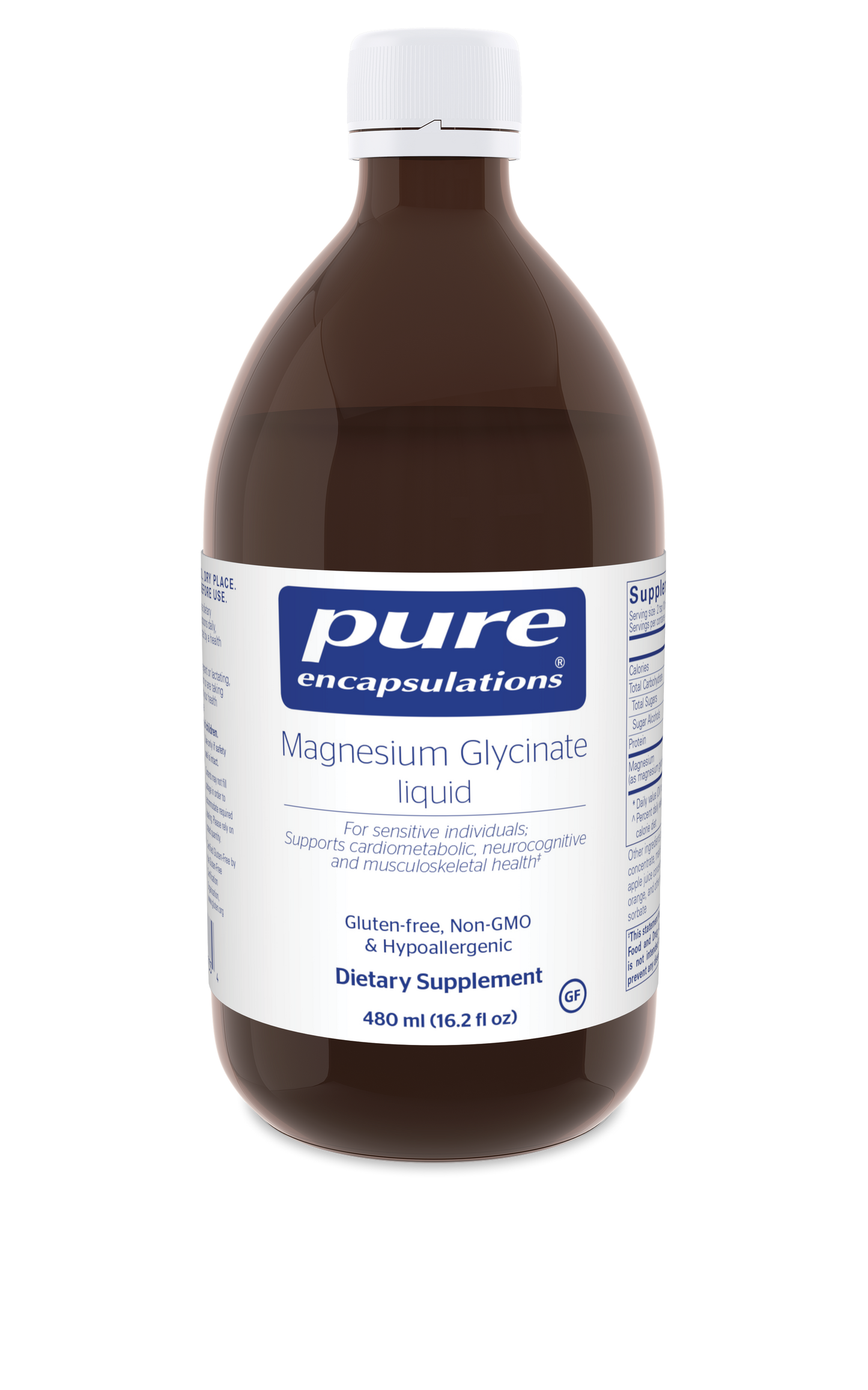 Pure Encapsulations Magnesium Glycinate liquid 16.2 fl oz
