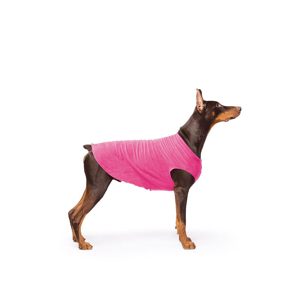 Goldpaw: DOG STRETCH FLEECE | Fuchsia (NEW!)