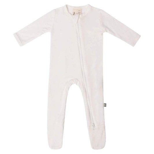 Zipper Footie in Cloud