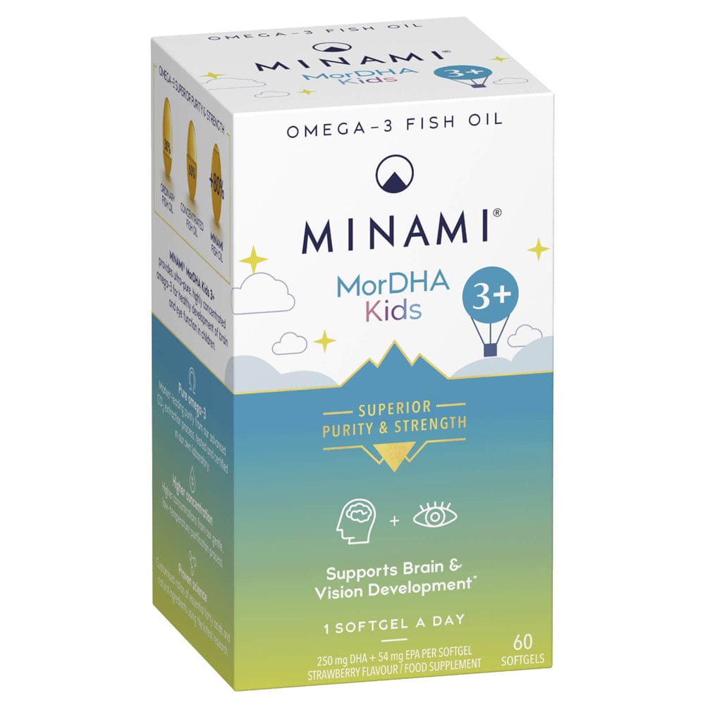 MorDHA Kids 3+ Omega-3 Fish Oil 60's