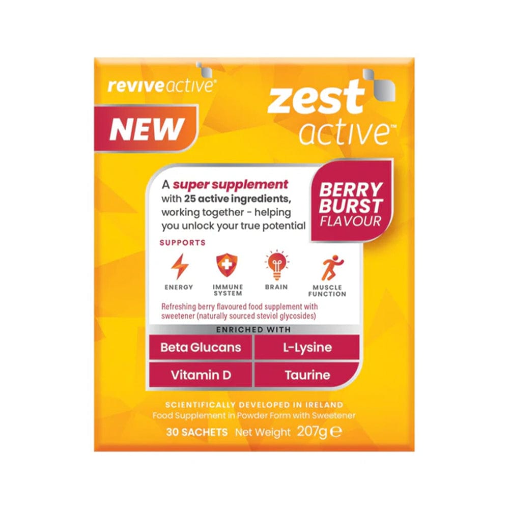 Revive Active Vitamins & Supplements 30 Sachets Revive Active Zest Active Berry Burst