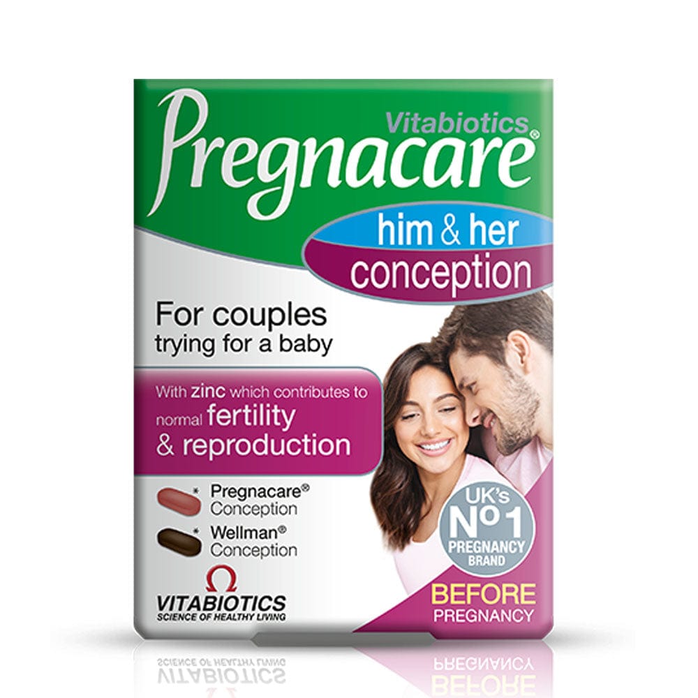 Vitabiotics Pregnacare Him & Her Conception 60 Tablets