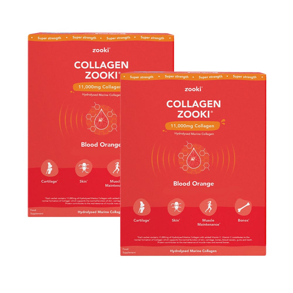 Zooki Super Strength Collagen Blood Orange Bundle 14s x 2